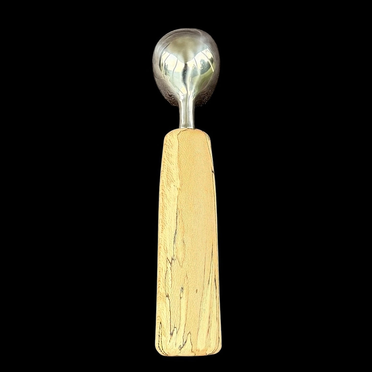 Second view of the ambrosia maple scoop, no two ever alike, by Sawdust Heaven