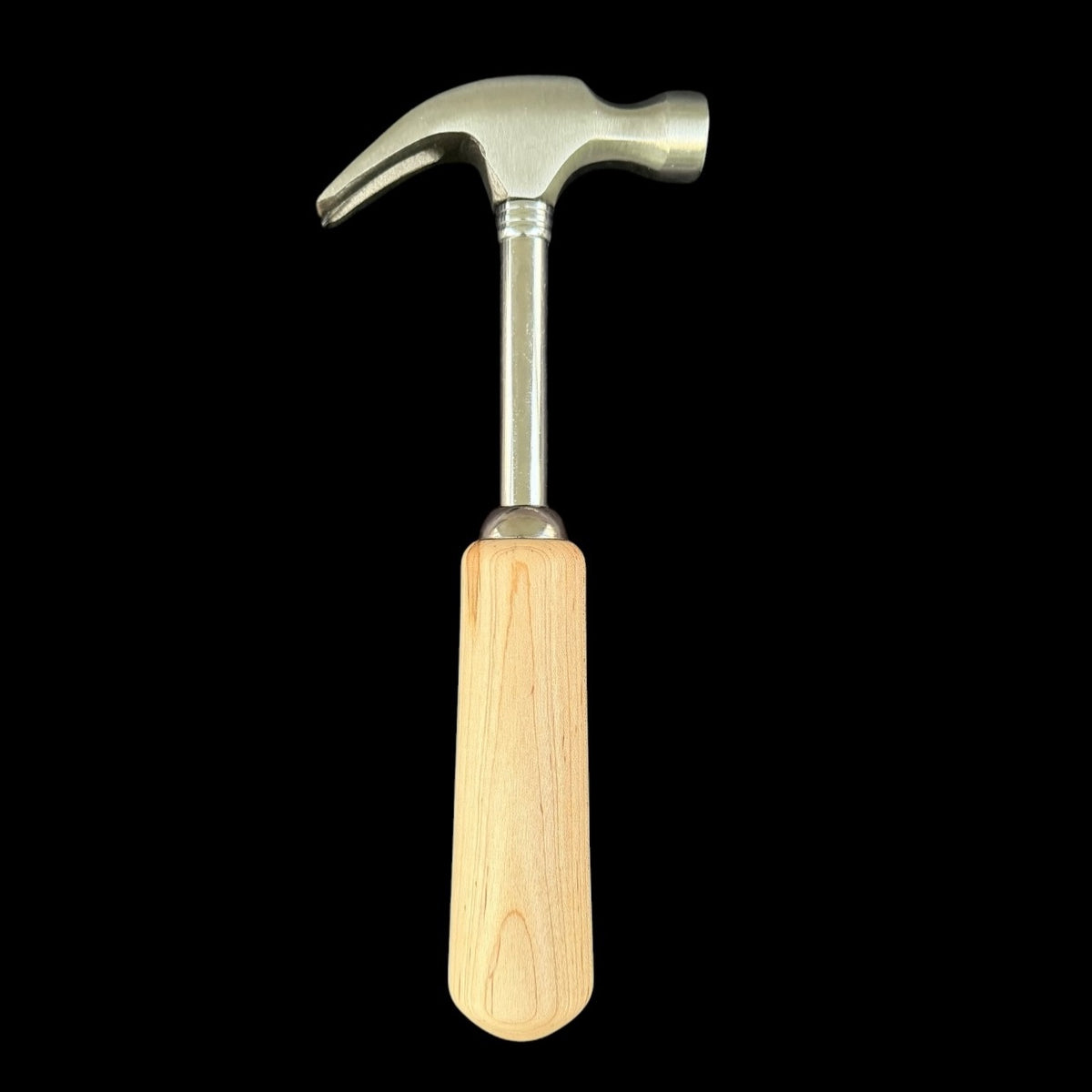 Third view of the 10 inch ambrosia maple handled hammer by Sawdust Heaven