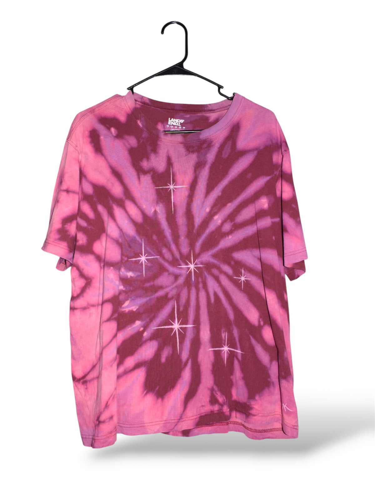 Large unisex t-shirt featuring the hand-painted Stargazer design by Relax And Dream