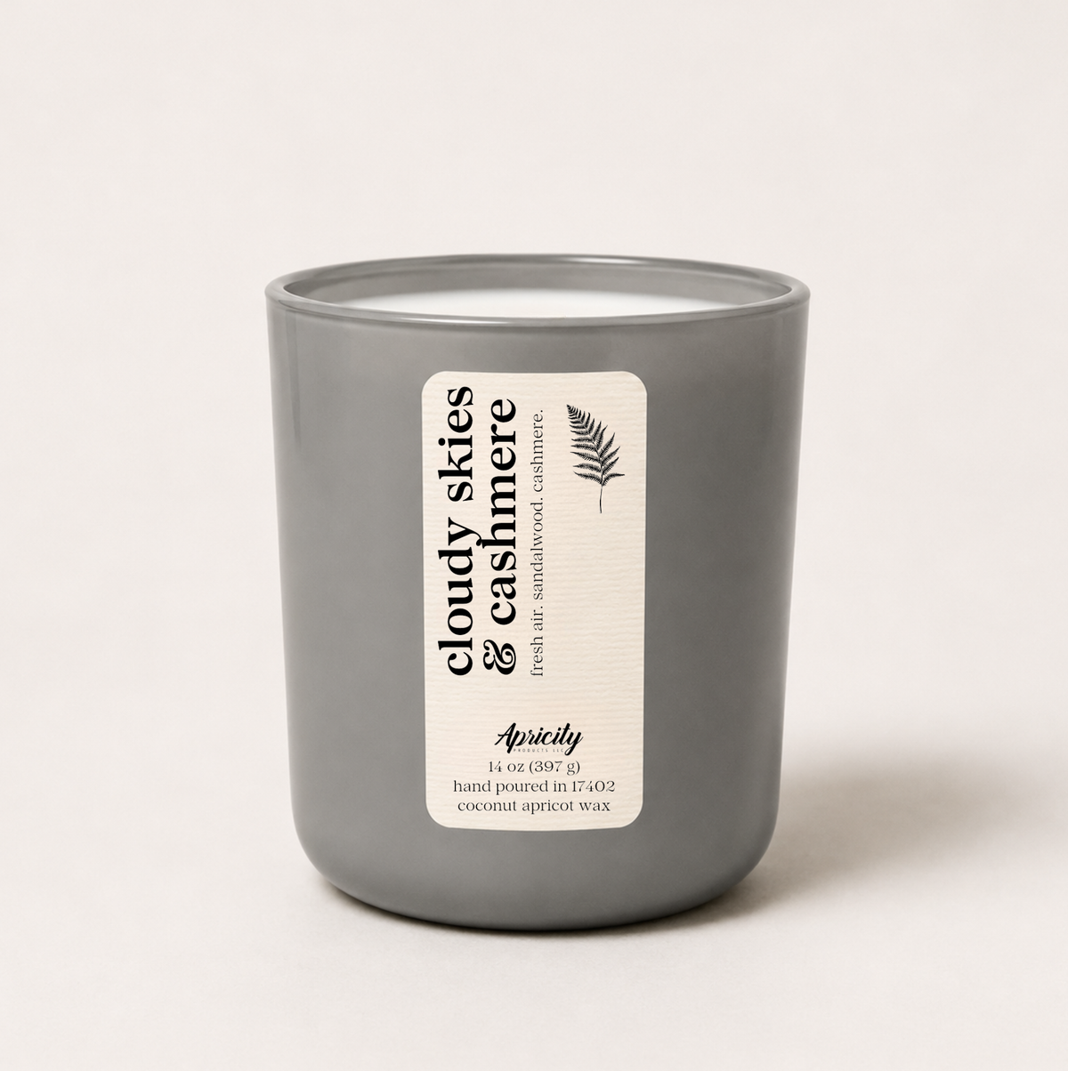 Cloudy Skies & Cashmere Candle