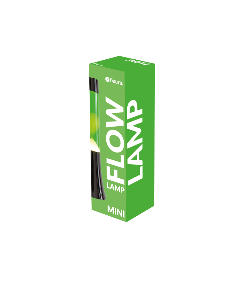 Mini Flow Lamp Green and Yellow