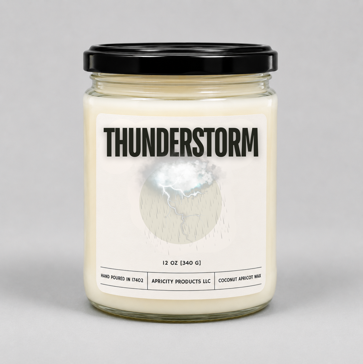Thunderstorm Candle
