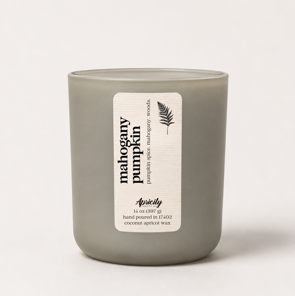 Mahogany Pumpkin Candle