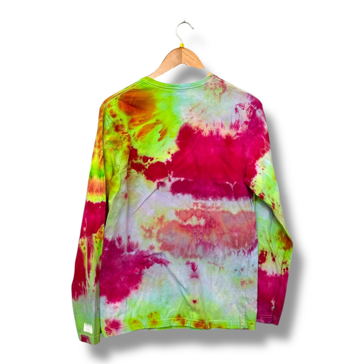 Neon Watermelon Crumple Long Sleeve (M, One of One)