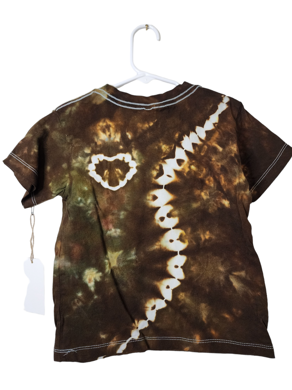 Cocoa Lightning Heart Toddler Tee (4T, One of One)