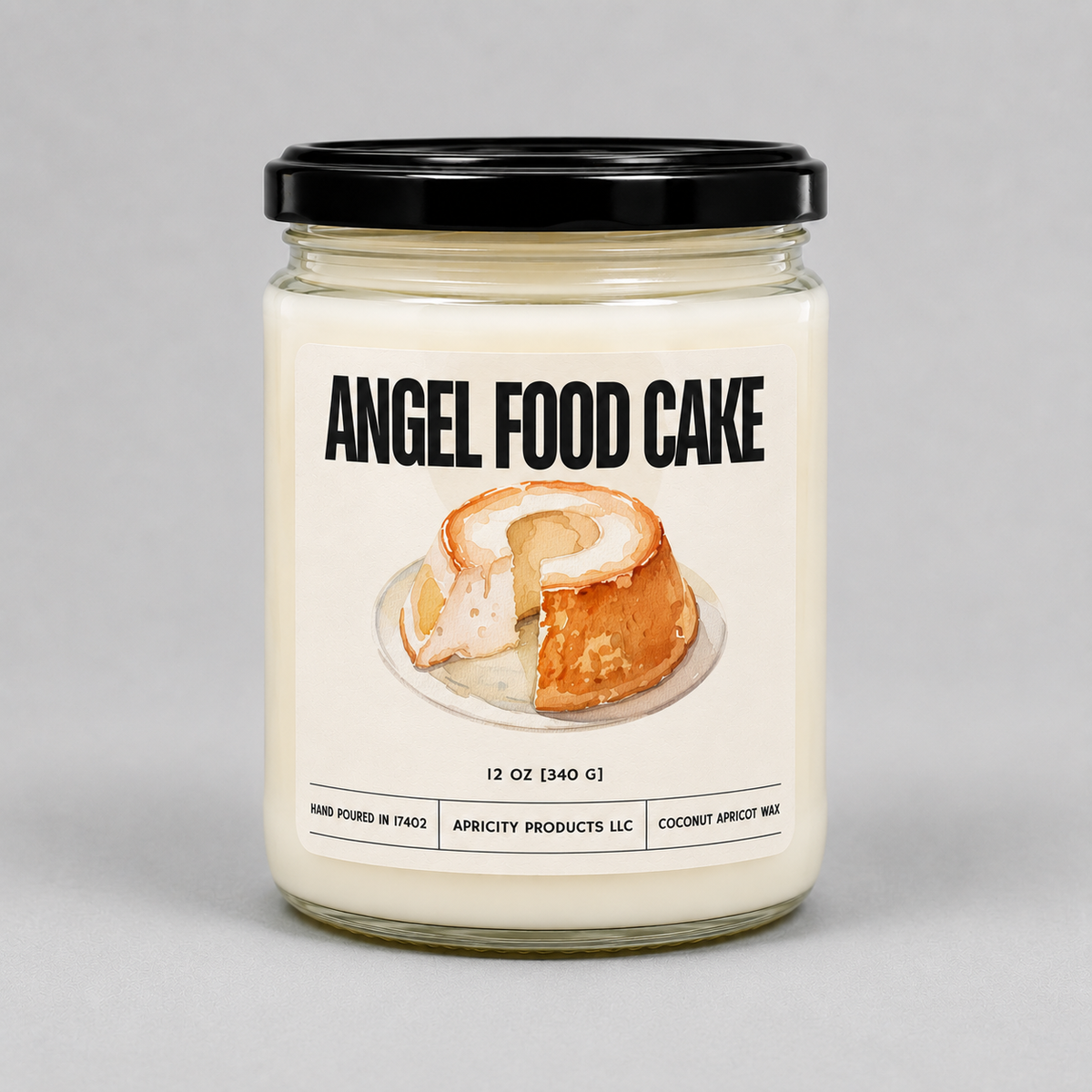 Angel Food Cake Candle