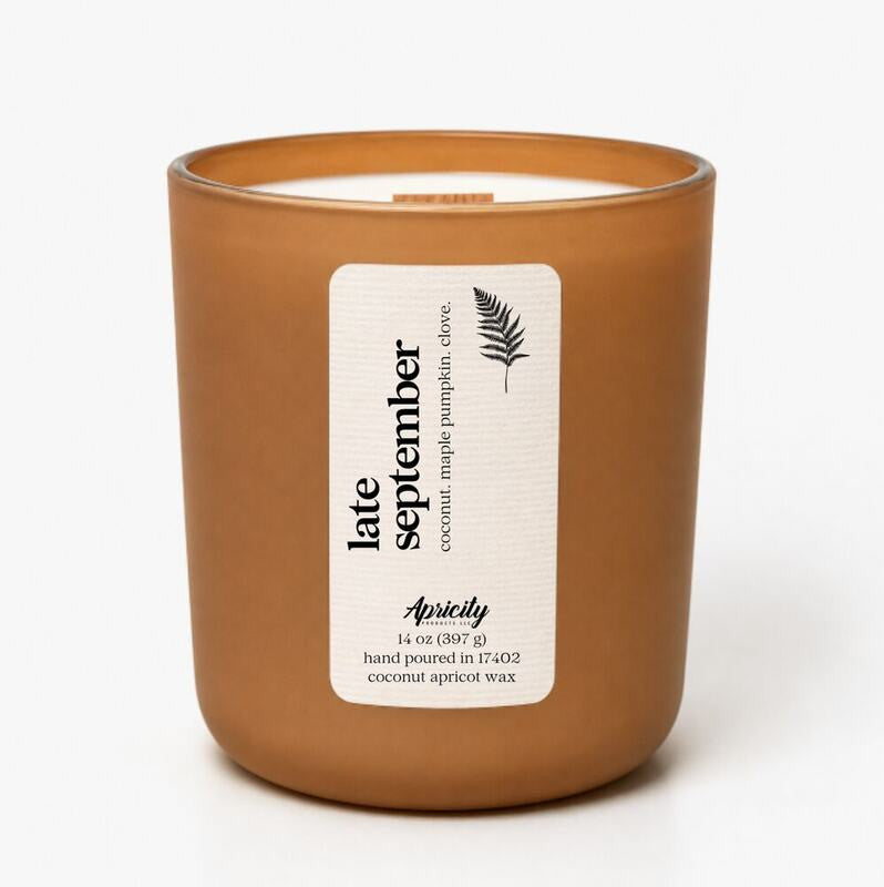 Late September Candle