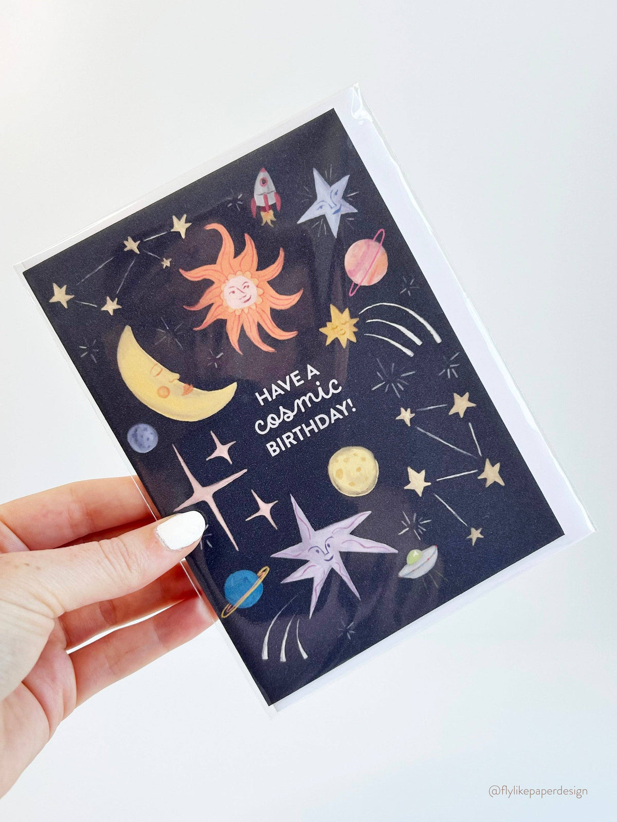 Cosmic Birthday Card