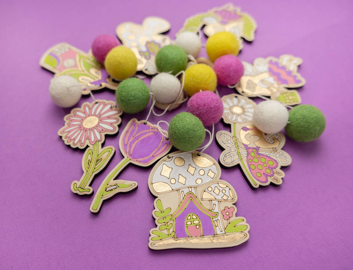DIY Craft Kit - Fairy Garden Garland