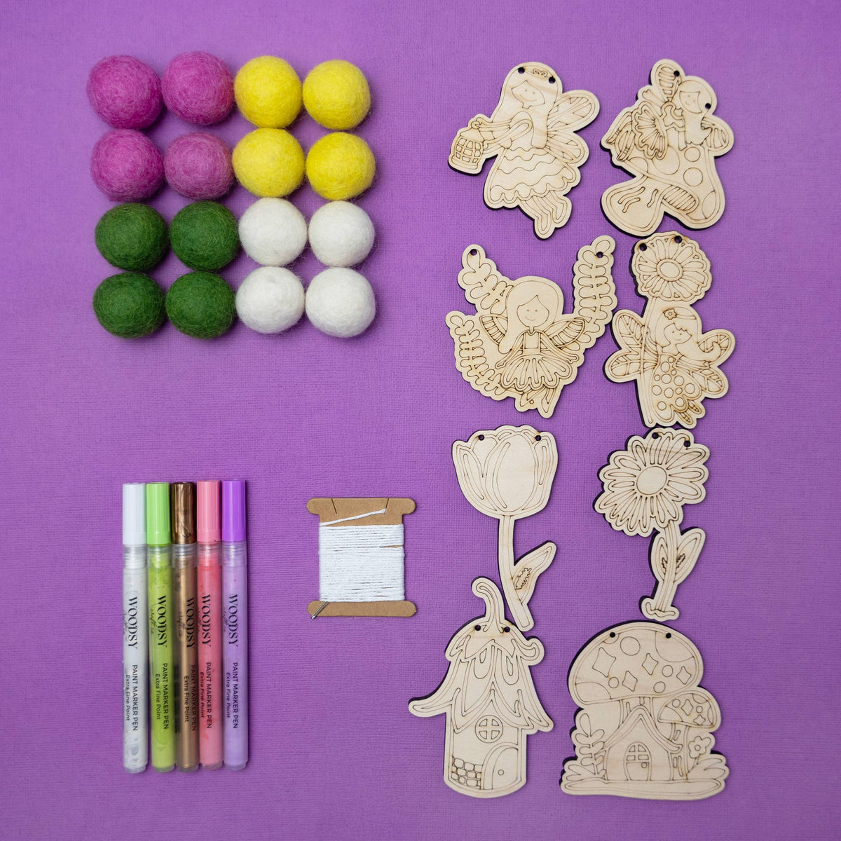 DIY Craft Kit - Fairy Garden Garland