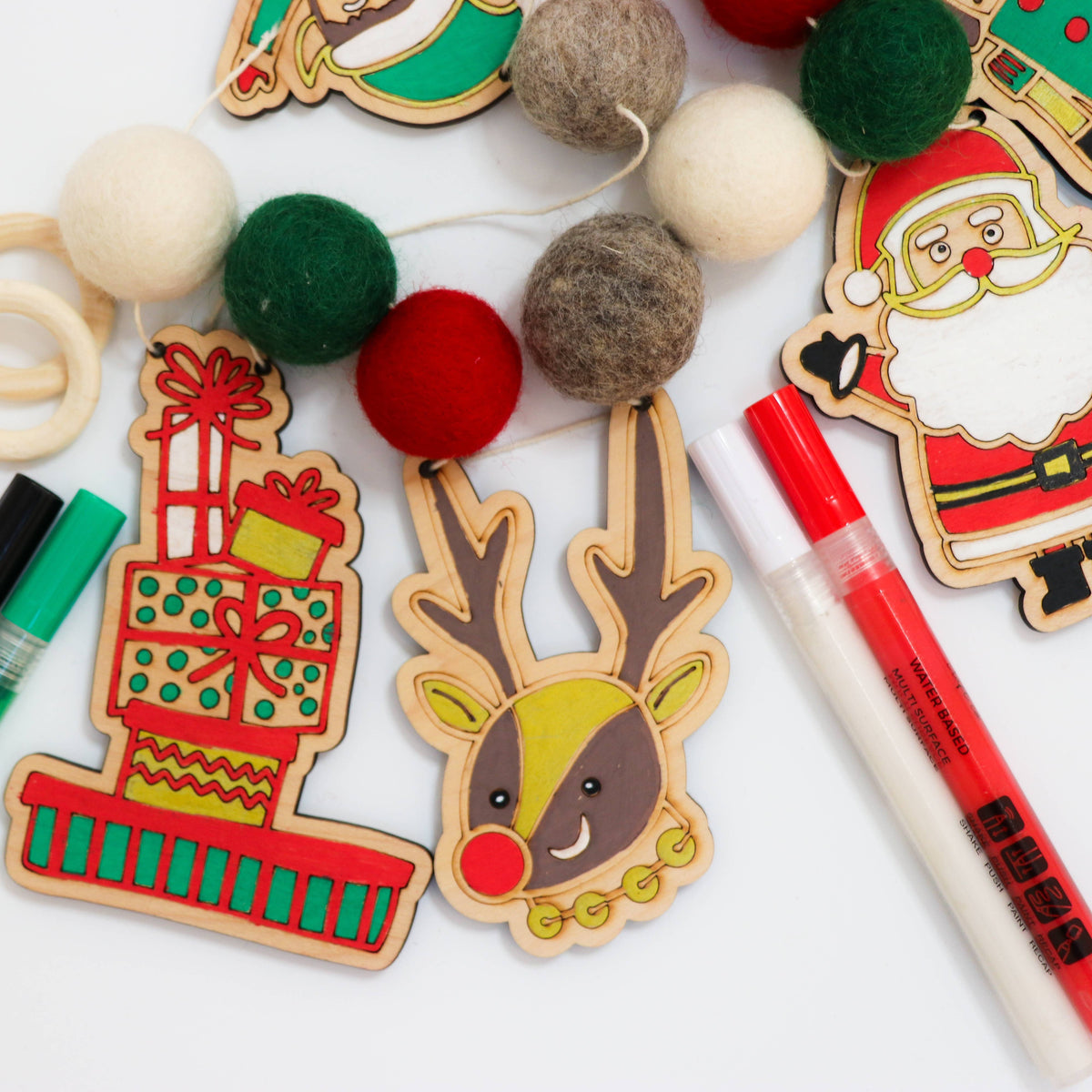 DIY Craft Kit - Christmas Spirit Garland