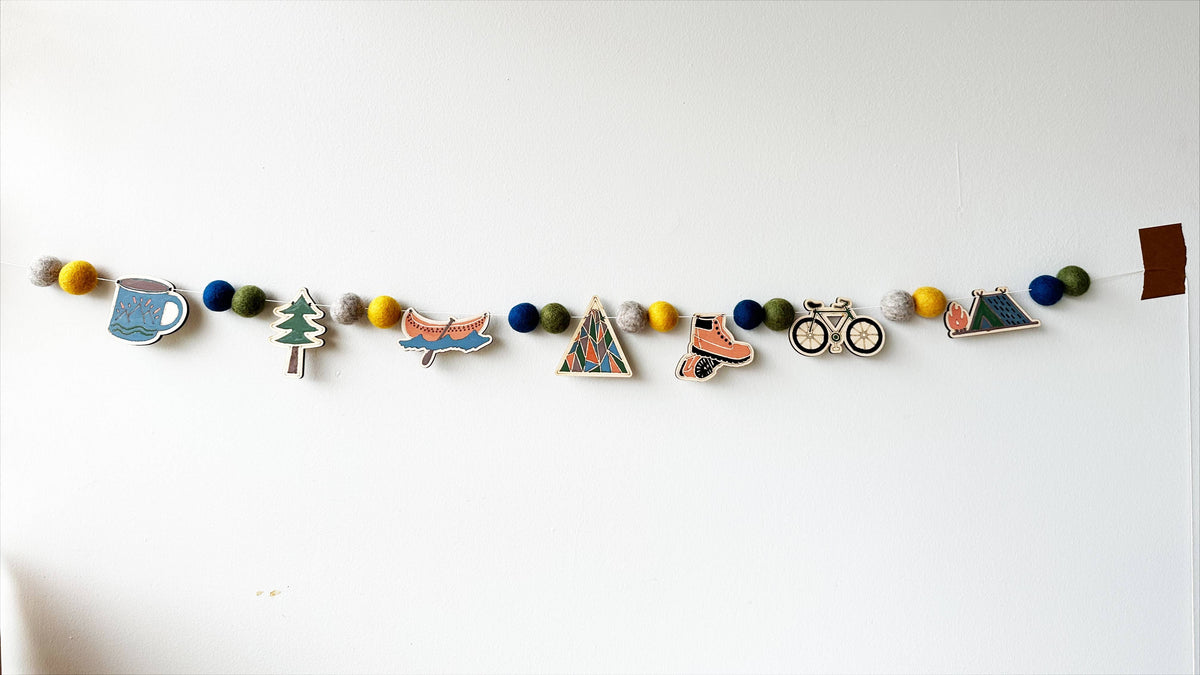 DIY Craft Kit - Adventure Garland