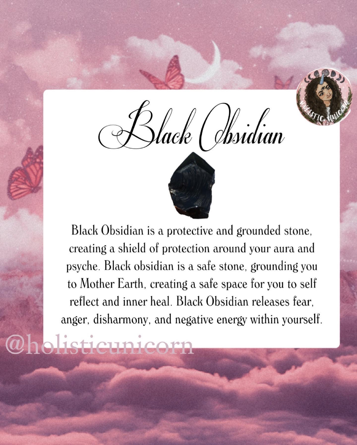 Another view of the black obsidian tower showing its glossy volcanic surface