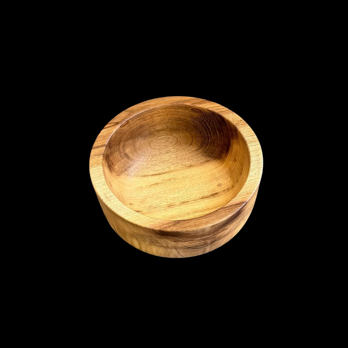 Second view of the 5.75 inch hand-turned myrtle bowl by Sawdust Heaven