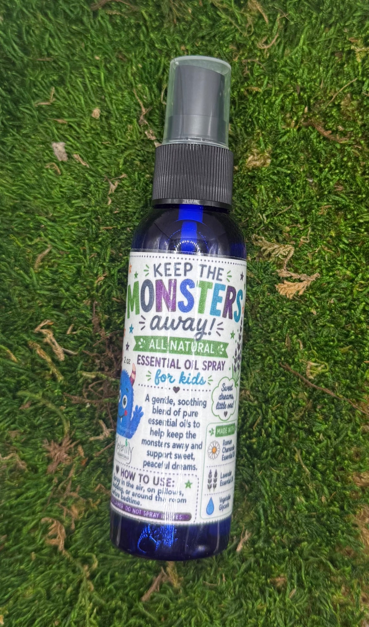Second view of the Keep the Monsters Away bedtime mist by Katanily Essentials