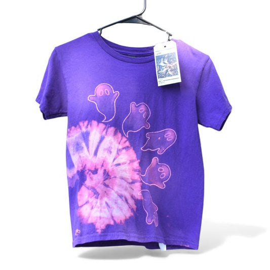 Kids small unisex t-shirt with the hand-painted Specter design by Relax And Dream