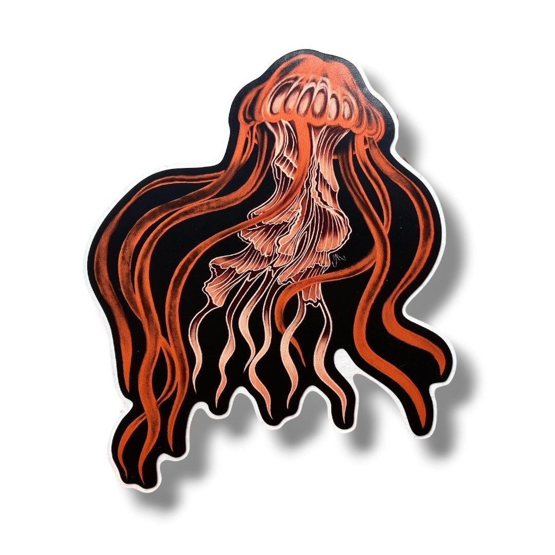 Jellyfish artwork sticker by Relax And Dream