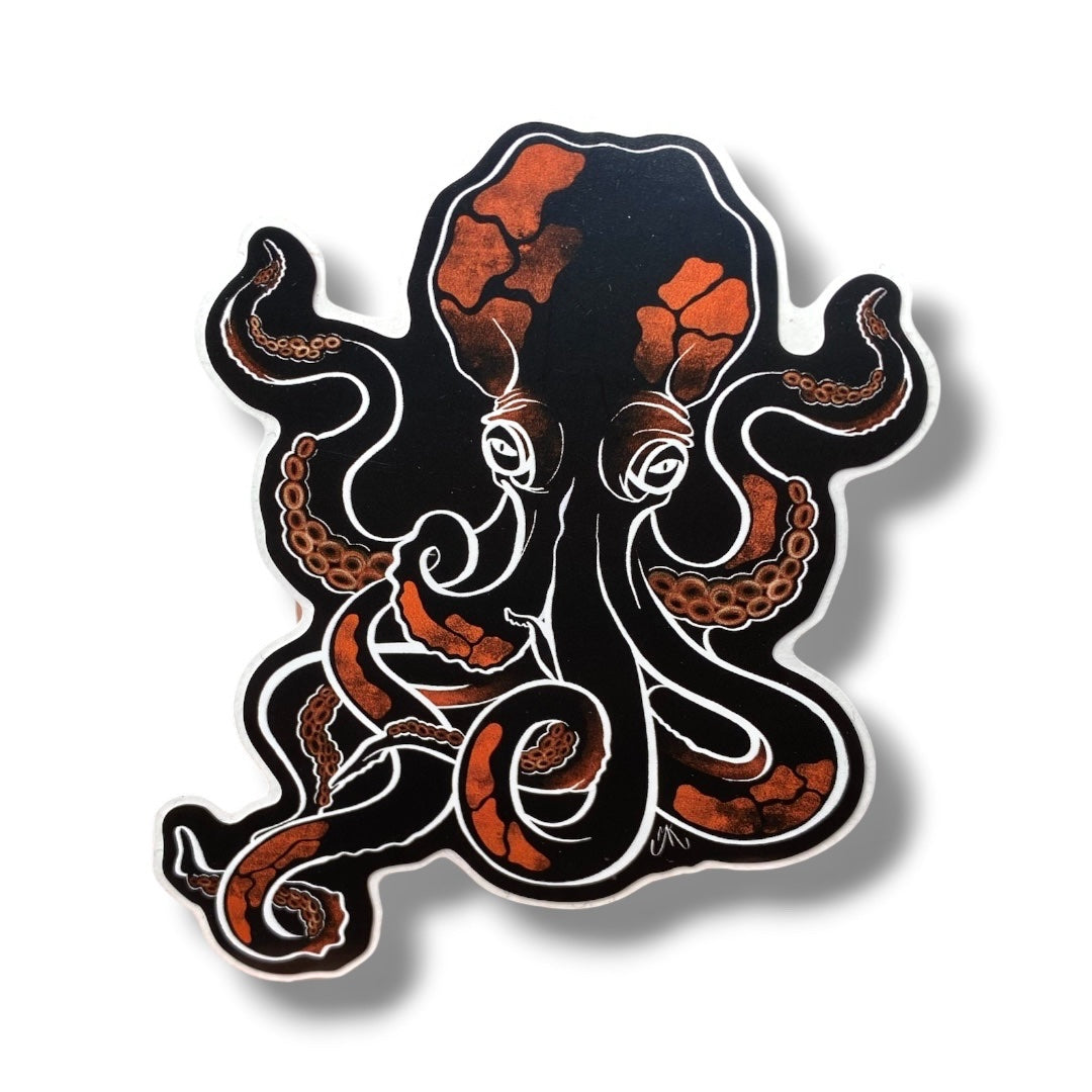 Octopus design sticker from Relax And Dream