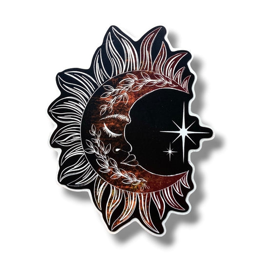 Selene sticker from the Relax And Dream artwork range