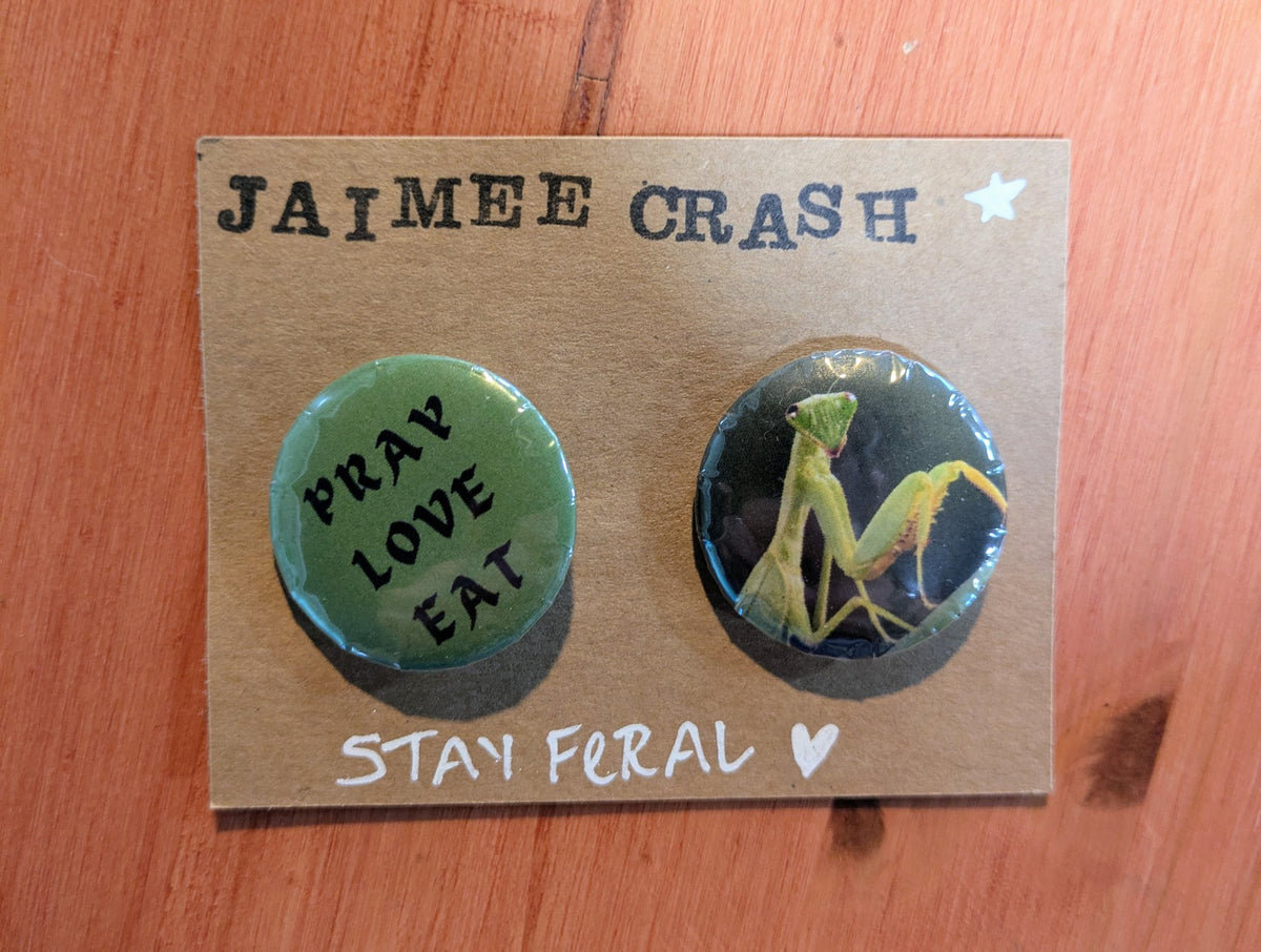 Another two-pin set from the Jaimee Crash Art flora and fauna collection