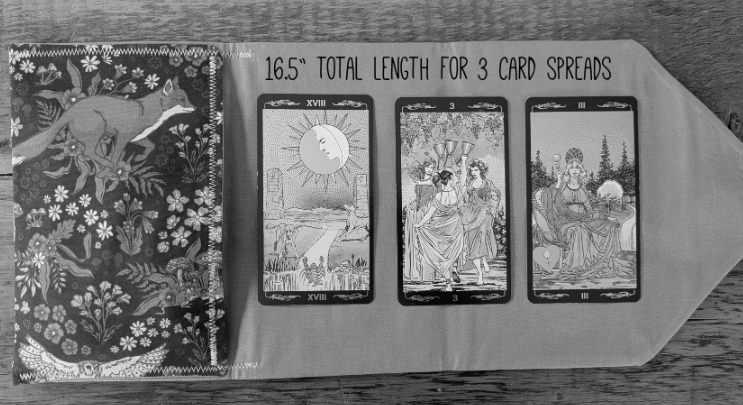 Additional listing image for the Jaimee Crash Art cotton card pouch