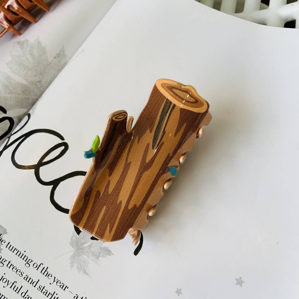 Acrylic Animal Hair Claw Clip, Farm & Fall Theme_CWASC1582: TYPE1 / (OS) 1
