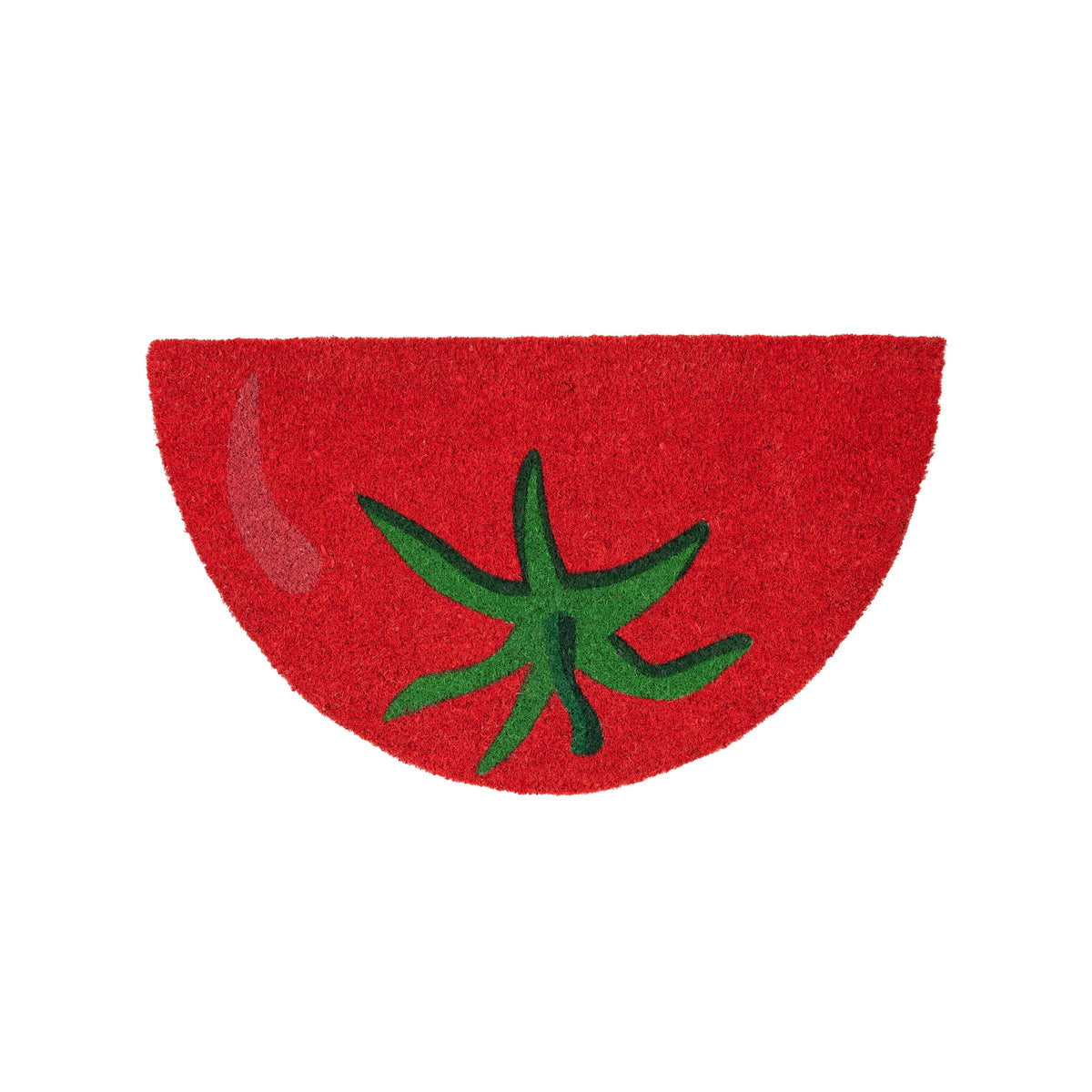 Half Moon Doormat Tomato