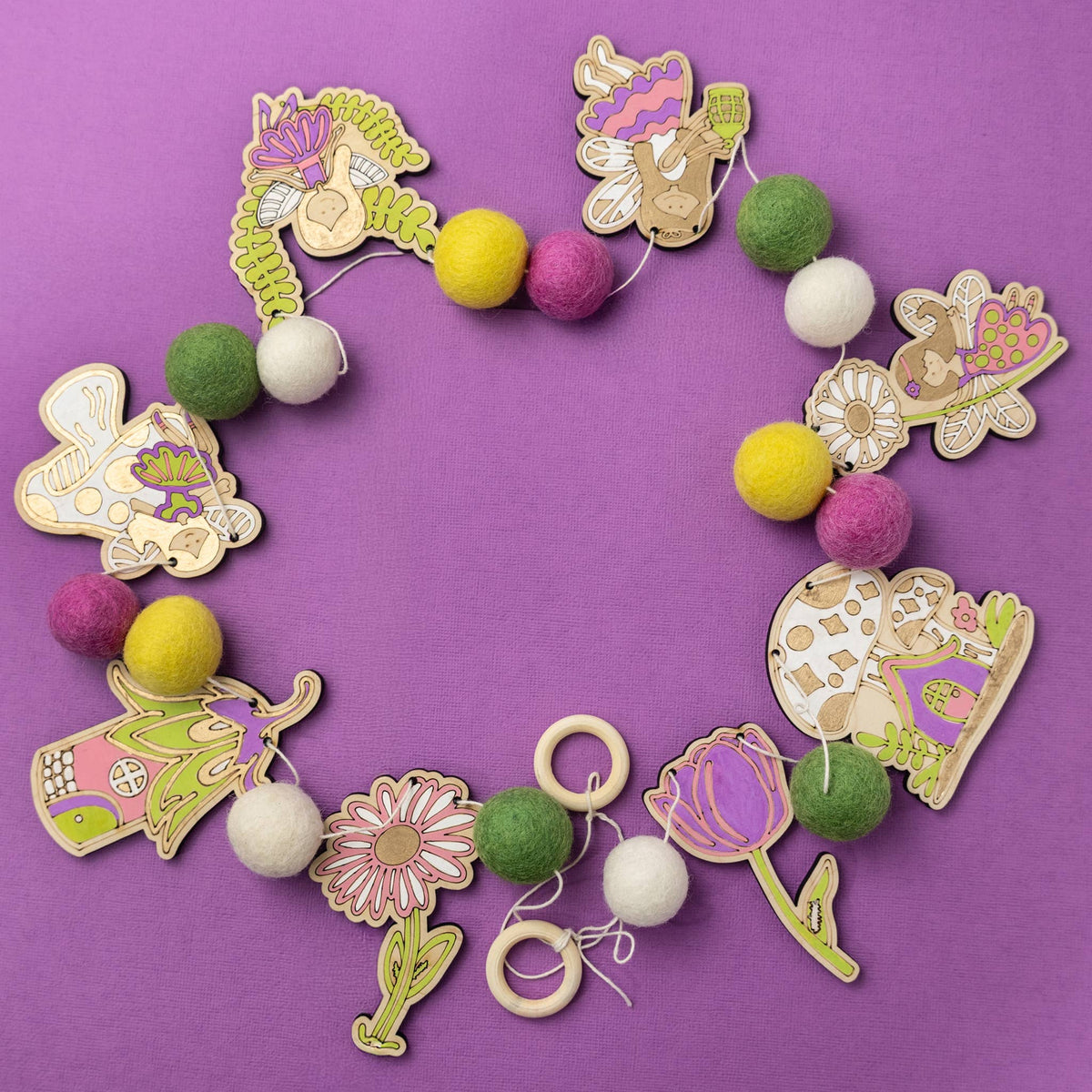 DIY Craft Kit - Fairy Garden Garland