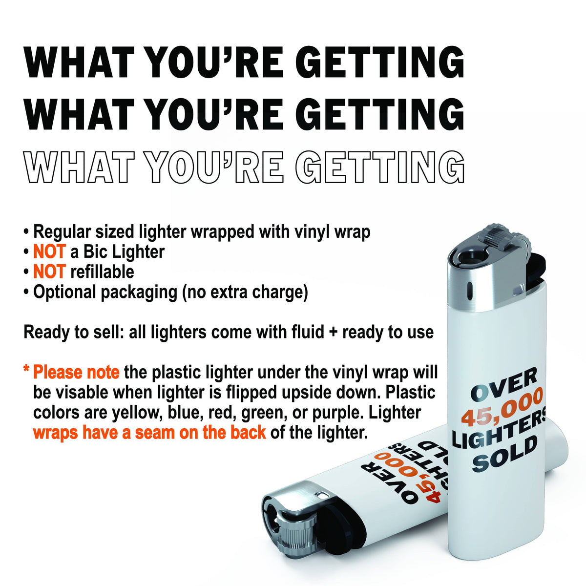 Dolly P Black & White Lighter: Lighter Only