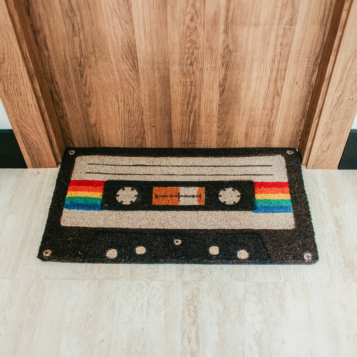 Doormat "Cassette Tape"