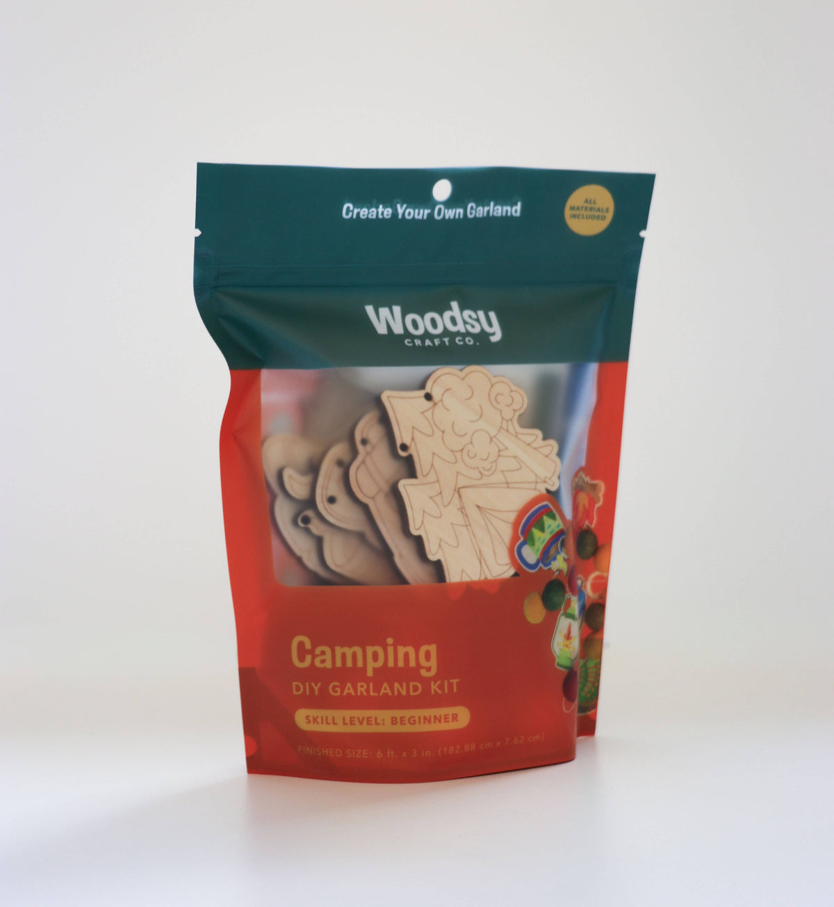 DIY Craft Kit - Camping Garland