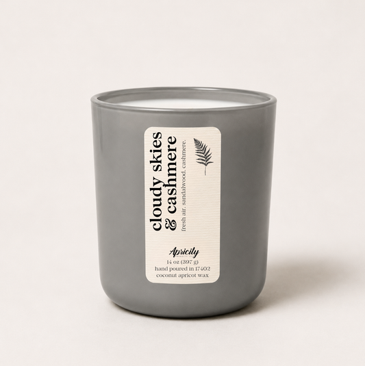 Cloudy Skies & Cashmere Candle