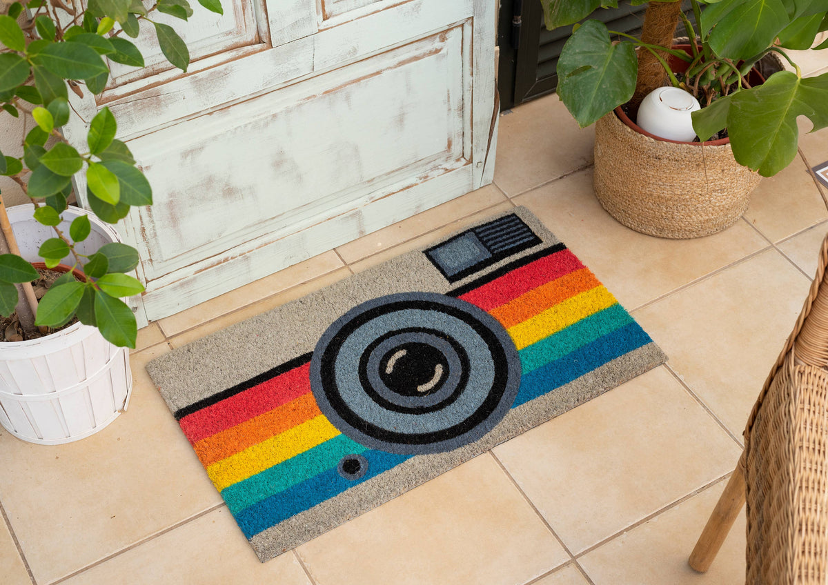 Doormat "Retro Camera"