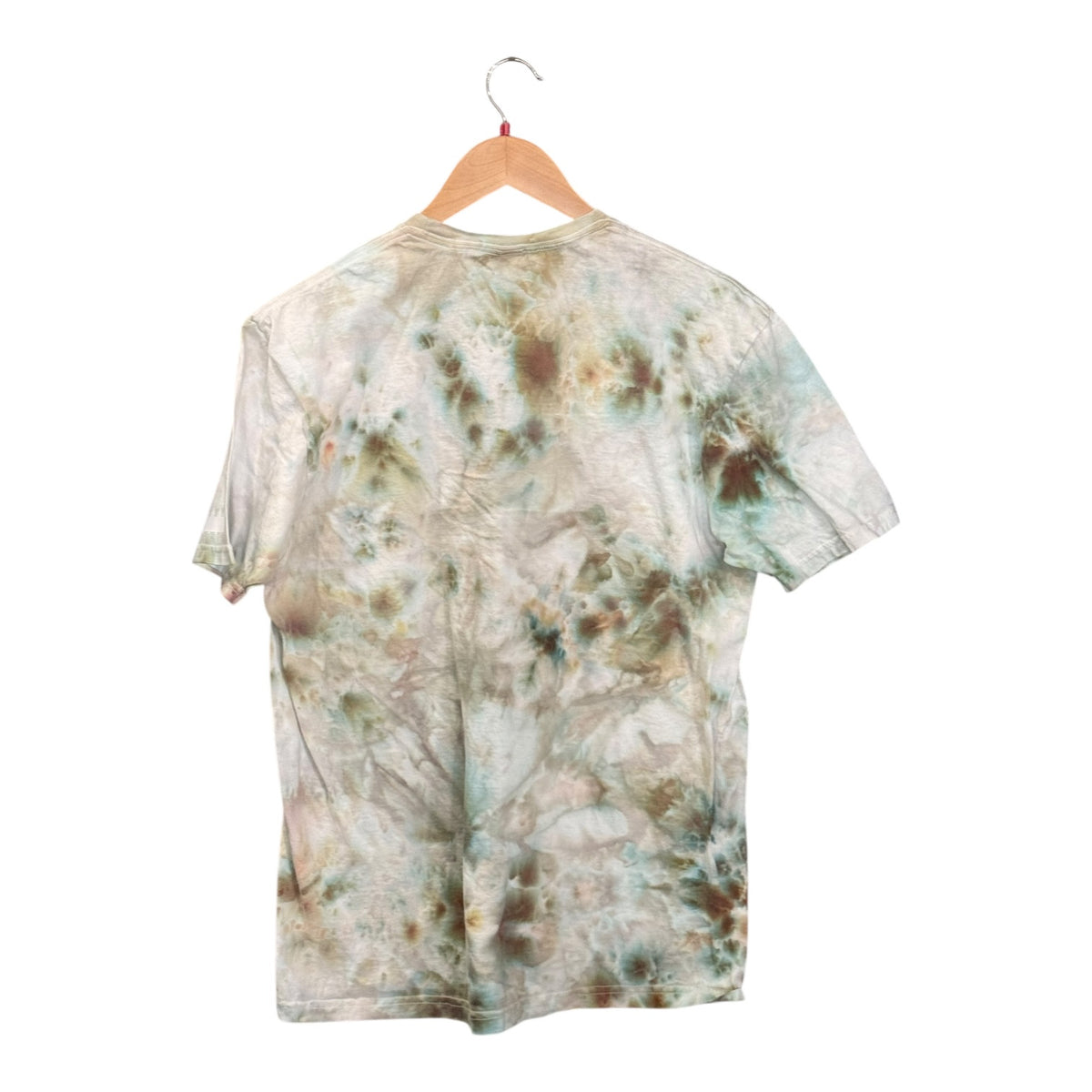 Sea Foam & Clay Ice-Dye Tee (L, One of One)