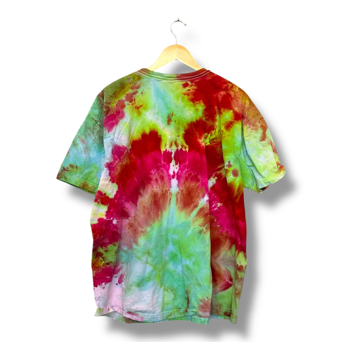 Crimson Moss Ice-Dye Tee (3XL, One of One)
