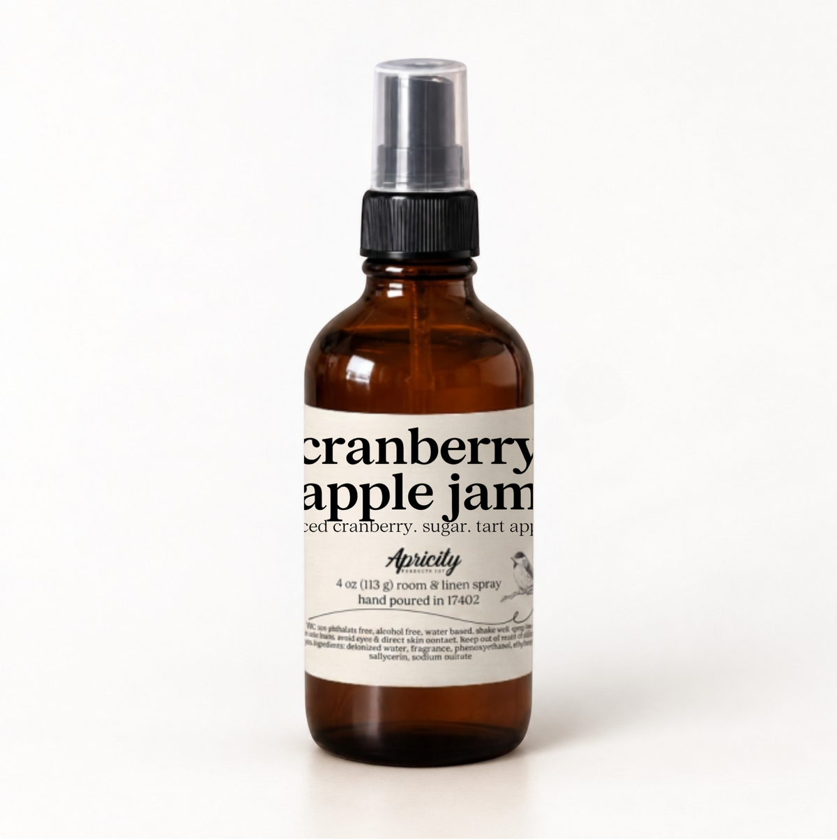 Cranberry Apple Jam Room & Linen Spray