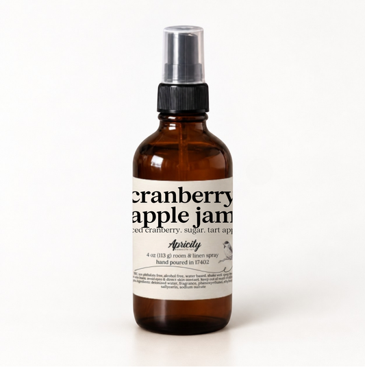 Cranberry Apple Jam Room & Linen Spray