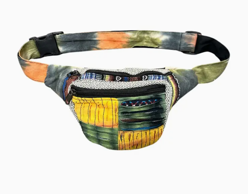 Cotton Himalayan Patchwork Fanny Pack
