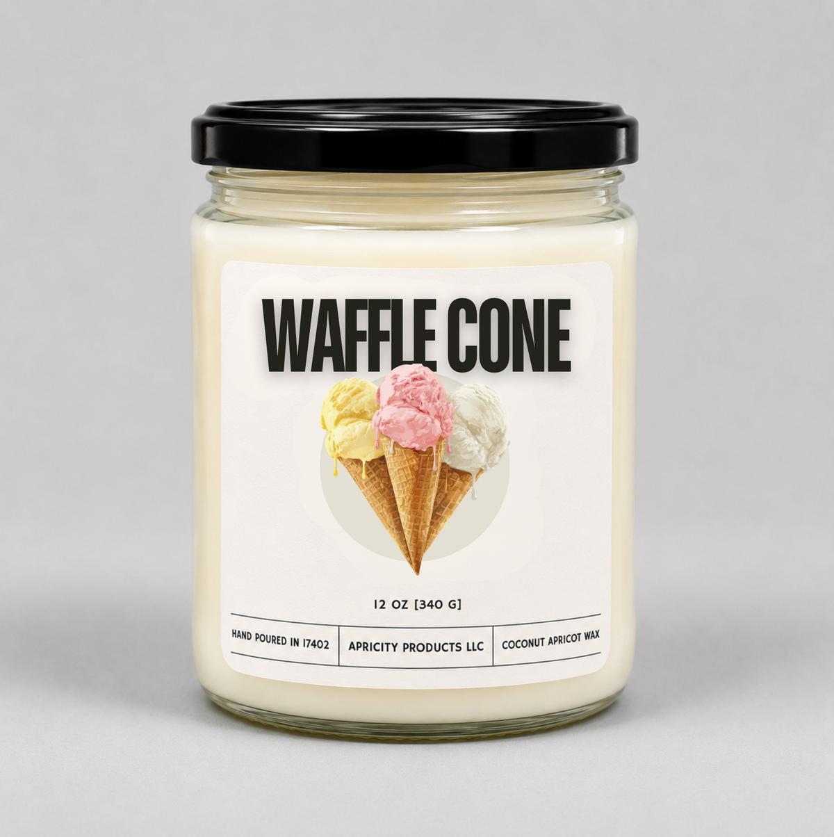 Waffle Cone Candle