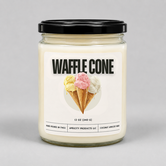 Waffle Cone Candle