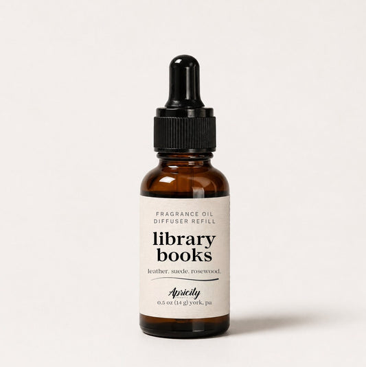 Library Books Fragrance Oil Diffuser Refill
