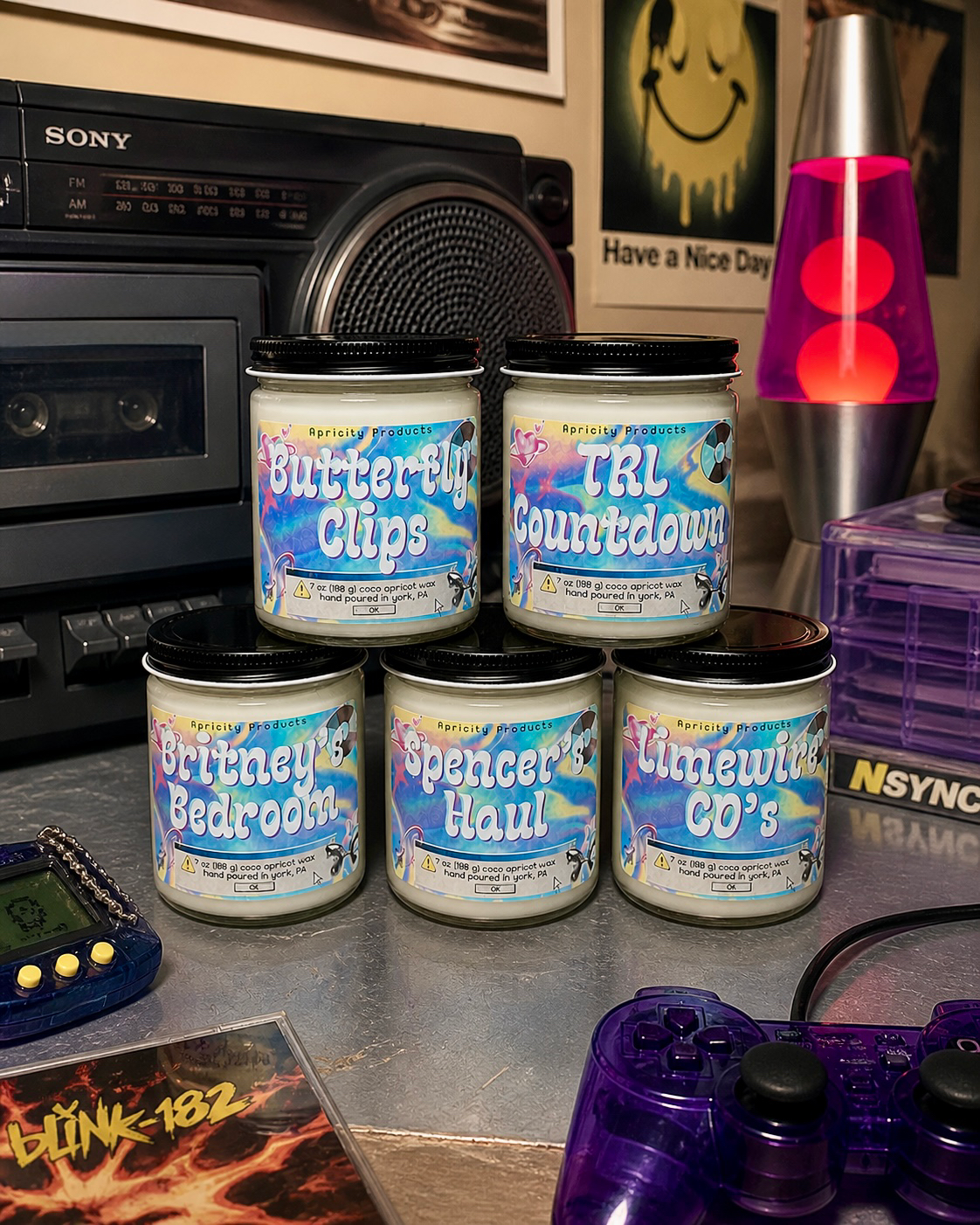 90’s + Y2K Bundle (3 candles!)