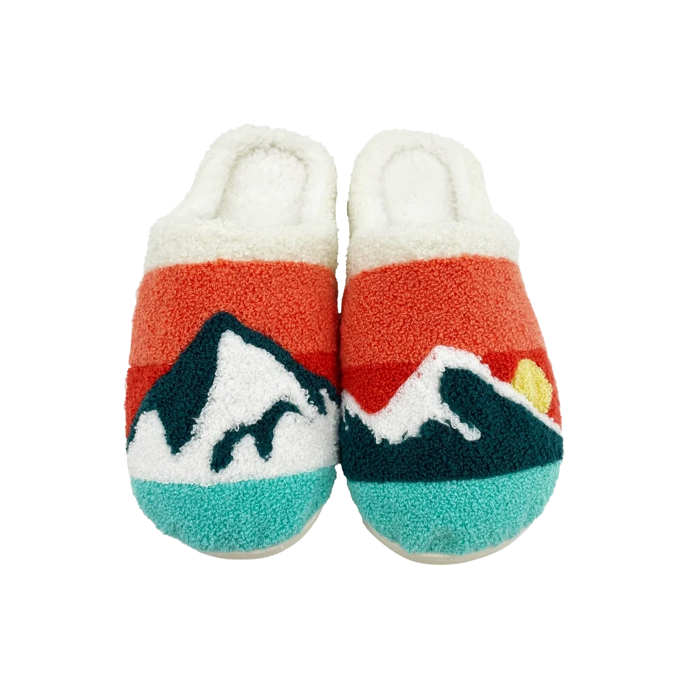 Mountain Sunrise Slippers