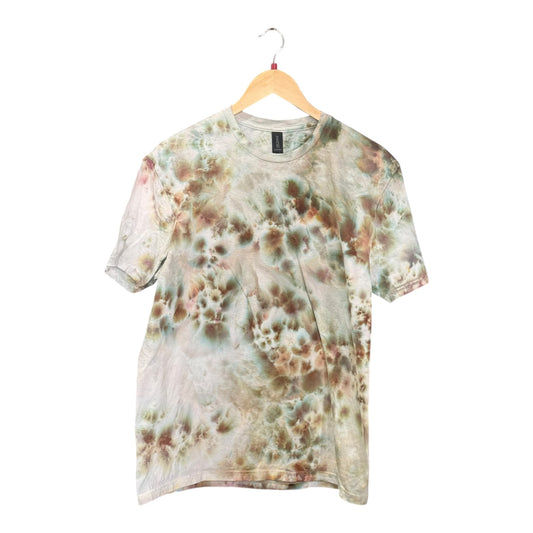 Fern & Rust Ice-Dye Tee (L, One of One)