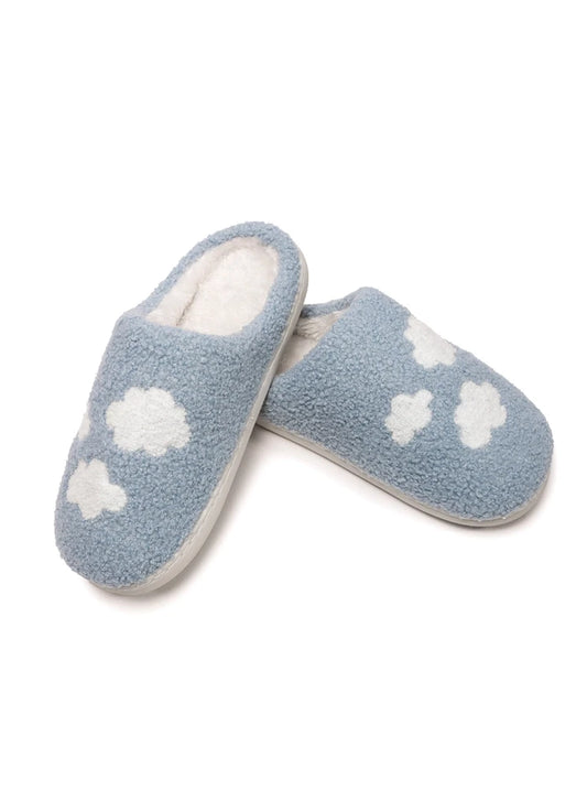 Blue Cloud Slippers