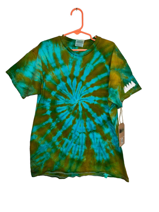 Peacock Spiral Youth Tee (YL, One of One)