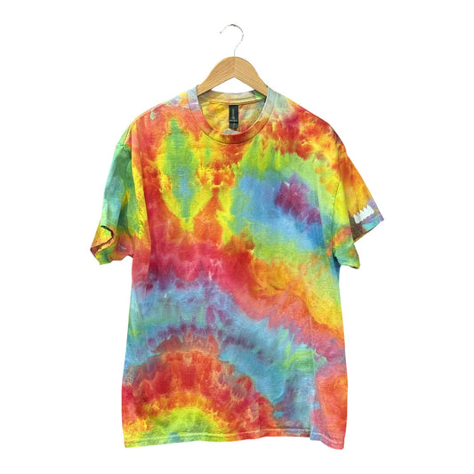 Molten Rainbow Crumple Tee (XL, One of One)
