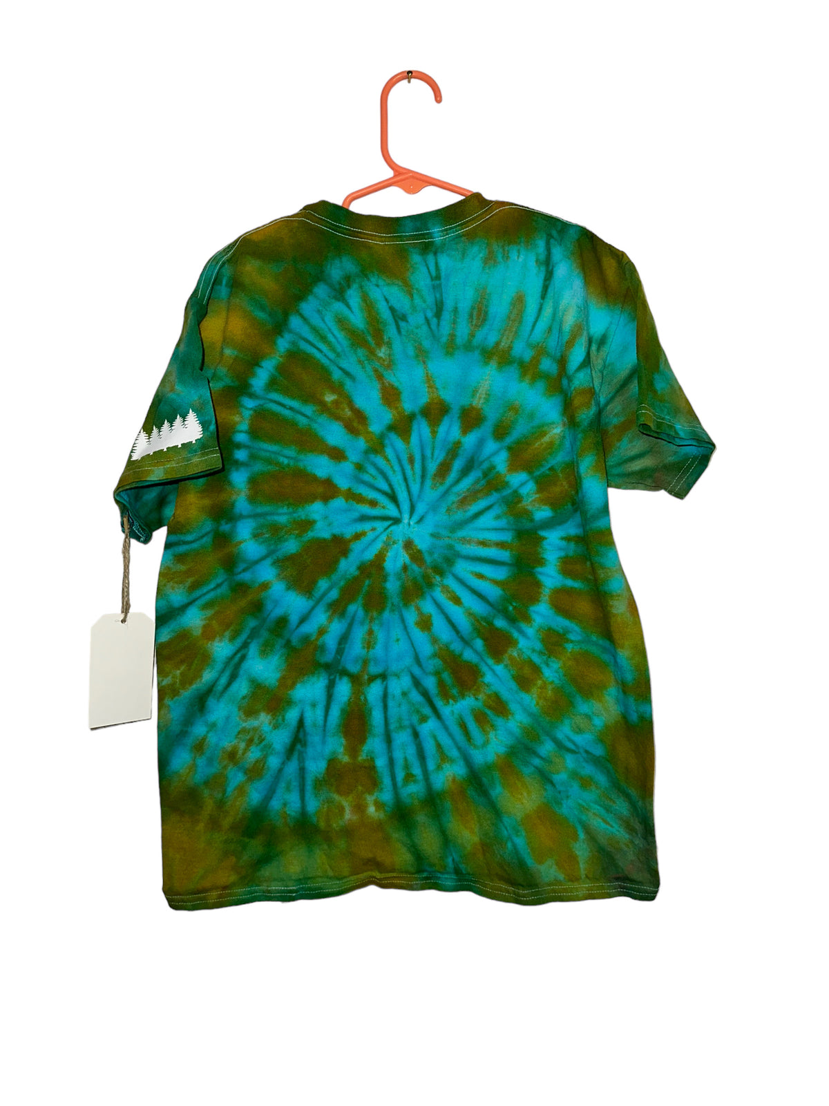 Peacock Spiral Youth Tee (YL, One of One)