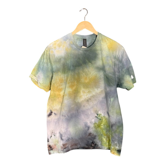 Pollen & Slate Ice-Dye Tee (L, One of One)