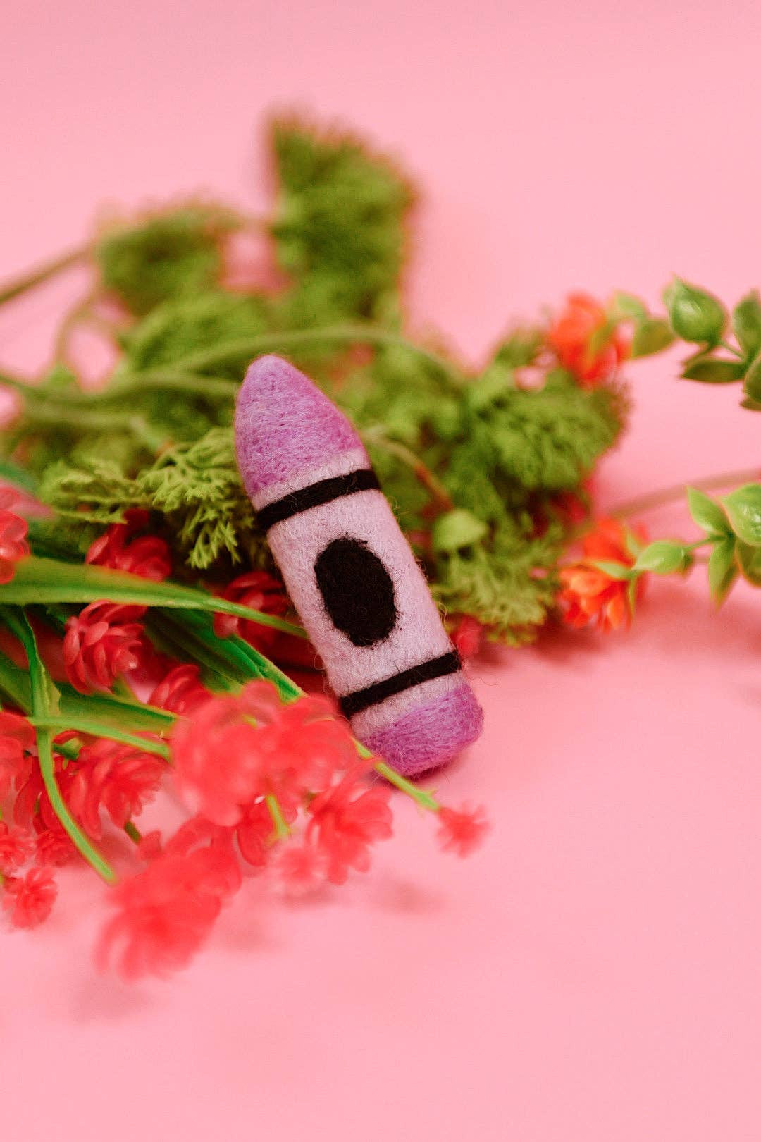 Felt Crayon Car Vent Clip